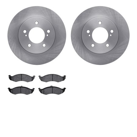 DYNAMIC FRICTION CO 6502-67380, Rotors with 5000 Advanced Brake Pads 6502-67380